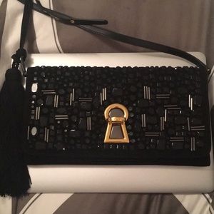 D&G evening suede purse